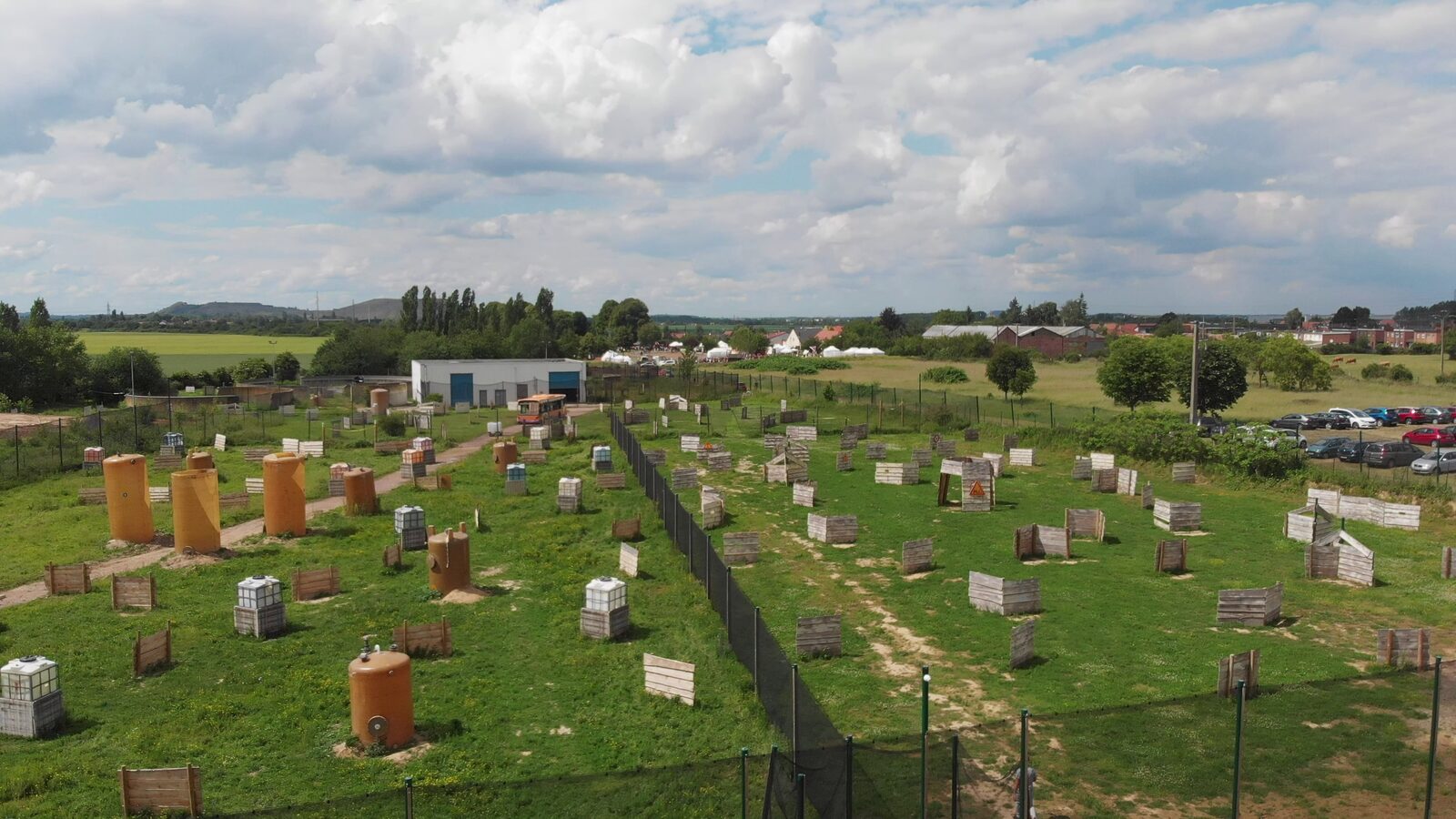 Terrain paintball Les Silos — Team Square