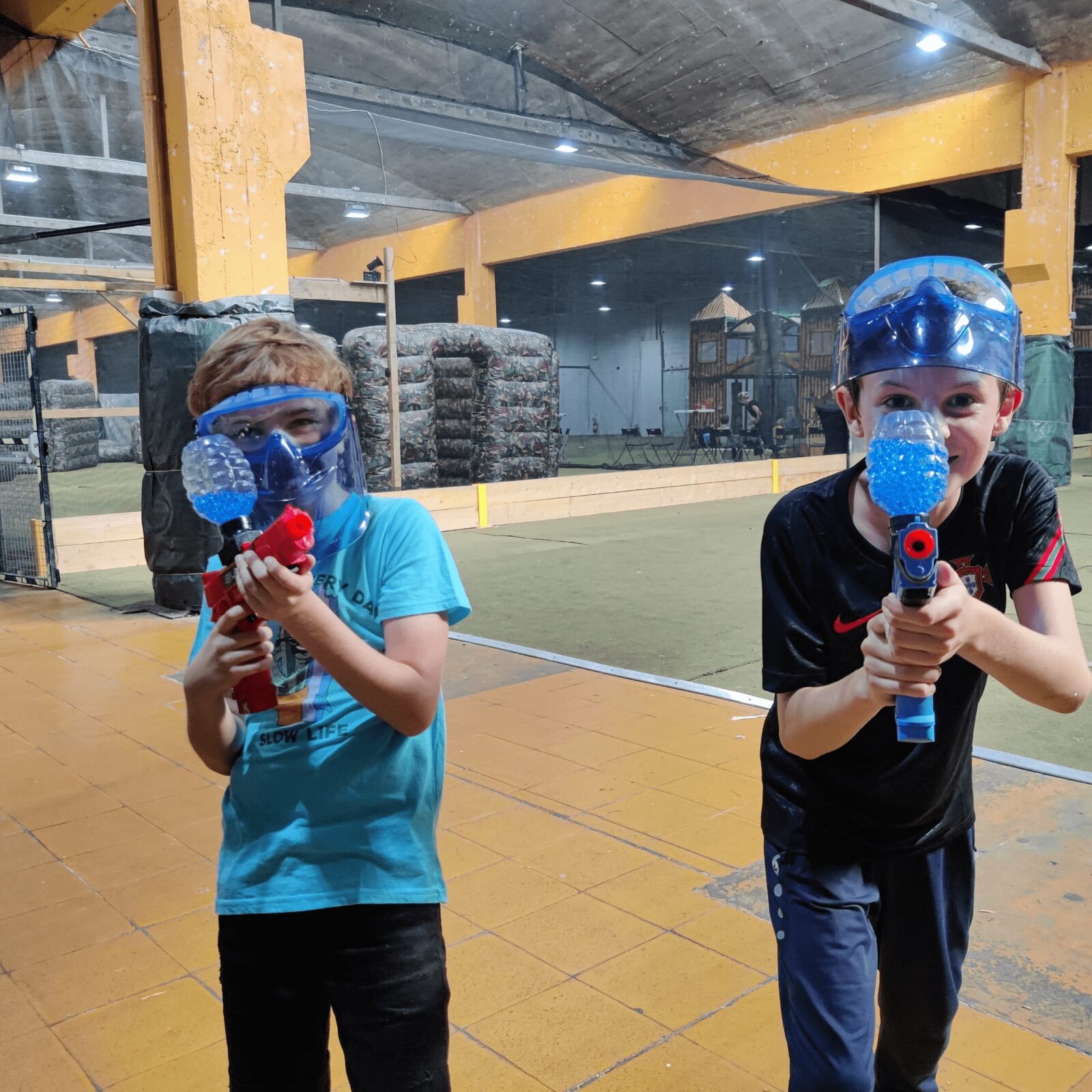 Activité indoor Lille : gelball tir tactique chez Team Square