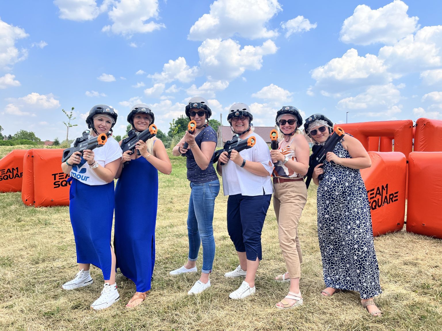 Laser Tag en EVJF chez Team Square