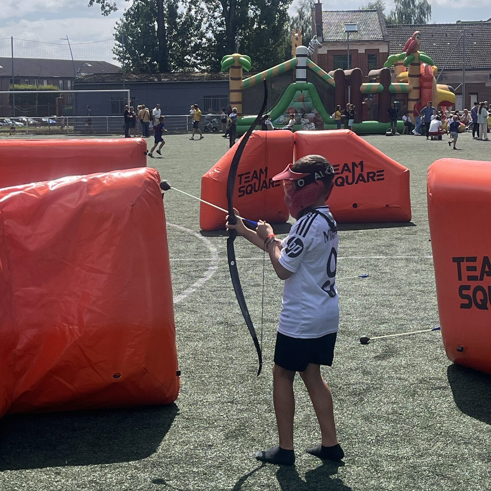 Archery tag à domicile — Tout est monté (Team Square Outside)