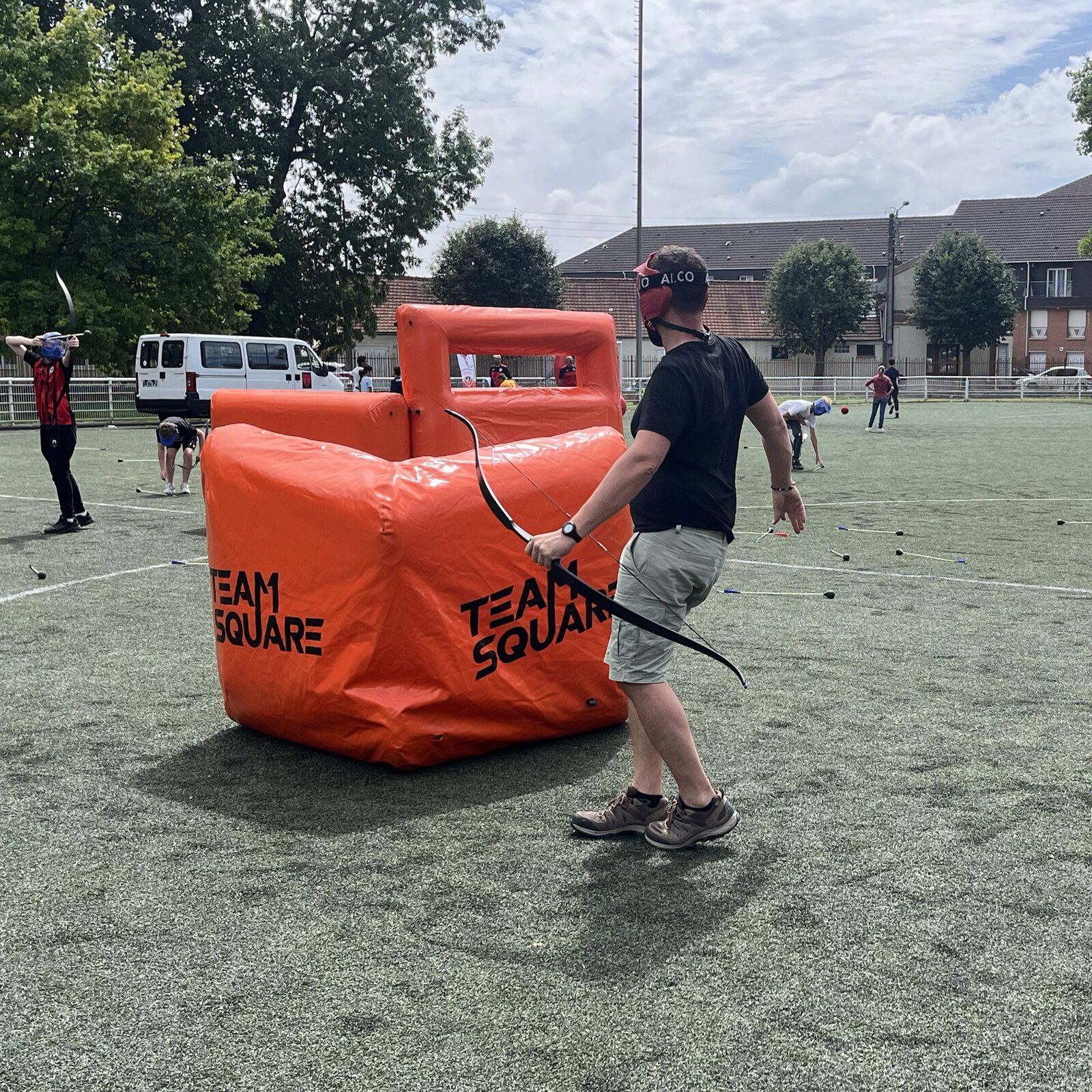 Archery tag à domicile — Chez vous (Team Square Outside)