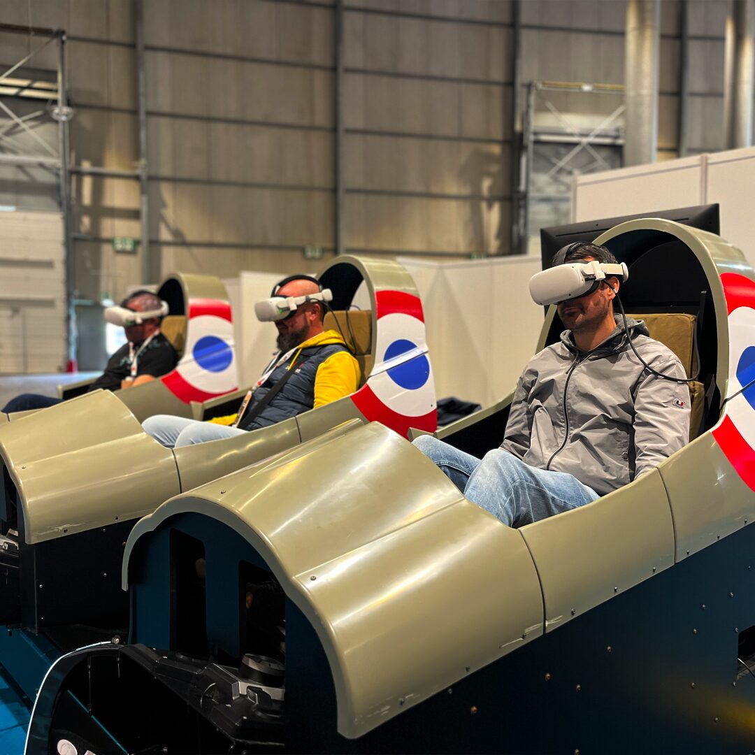 Simulateur Mirage 2000 à domicile — En plein jeu (Team Square Outside)
