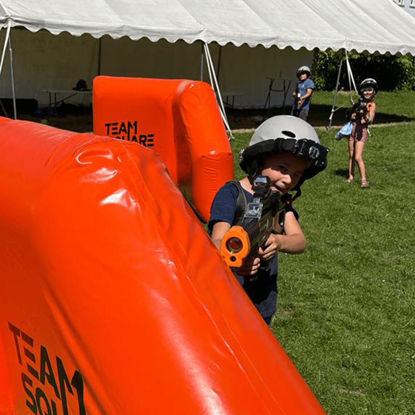 Laser tag à domicile — Chez vous (Team Square Outside)