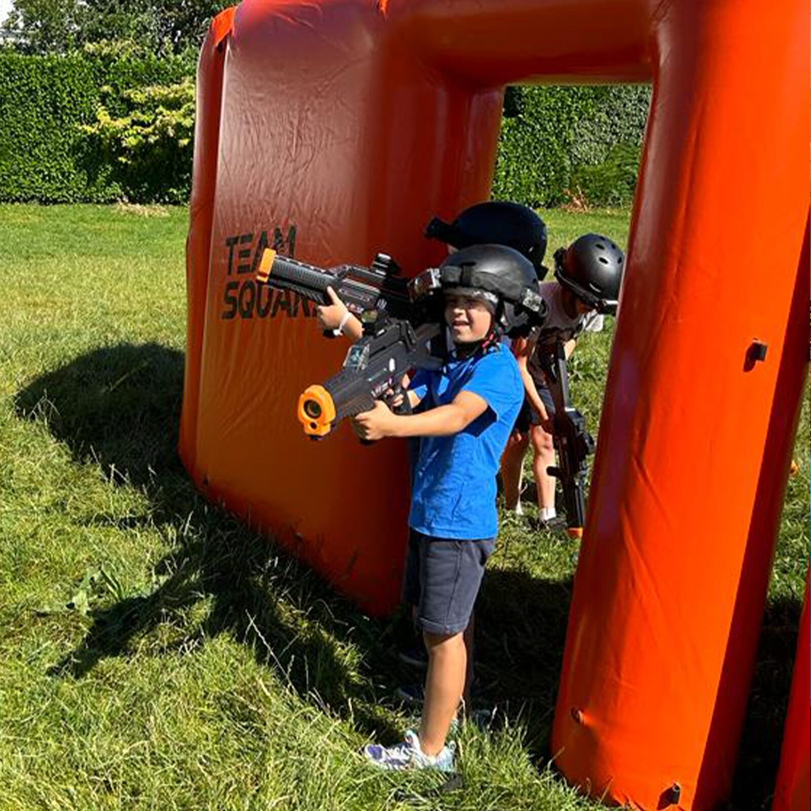 Laser tag à domicile — Tout est monté (Team Square Outside)