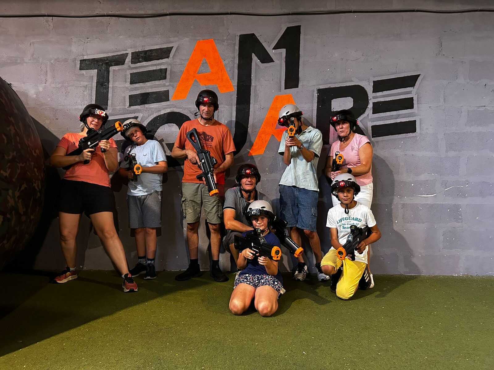 Sortie laser game en famille près de Lille chez Team Square