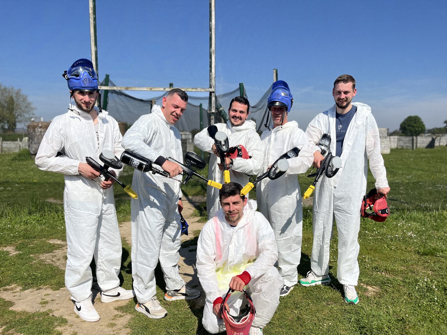 sortie groupe Lille paintball entre amis Team Square