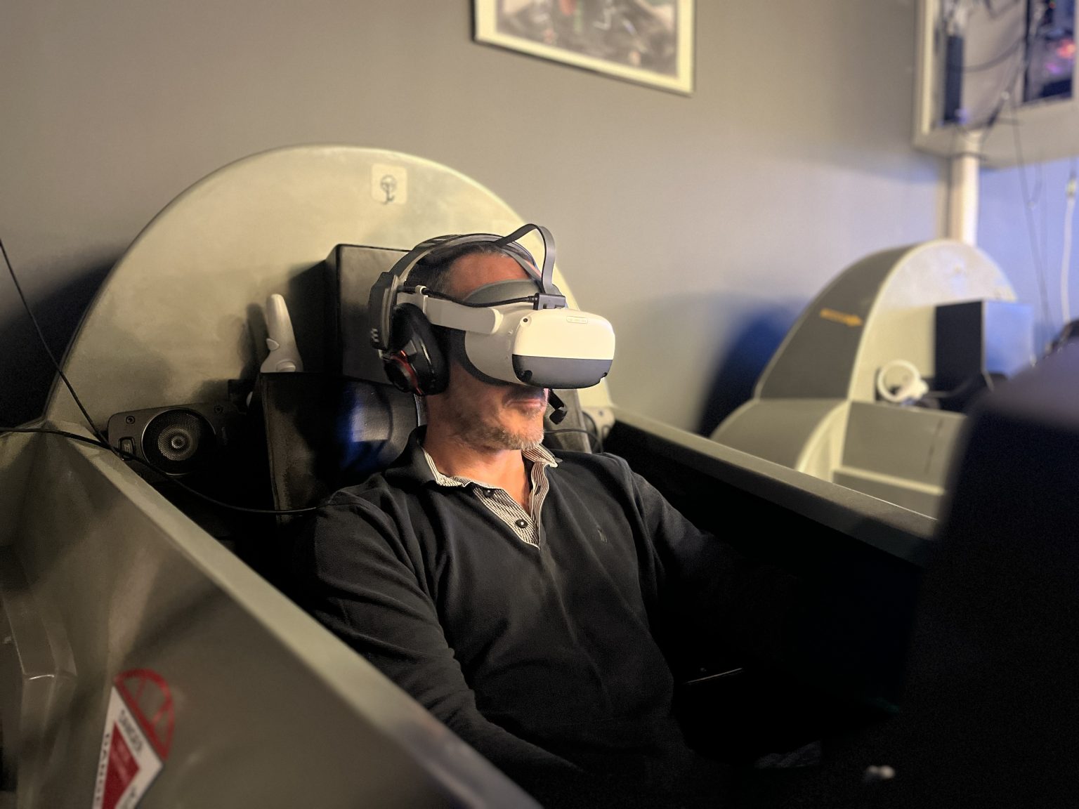 Cockpit du simulateur Mirage 2000 Team Square