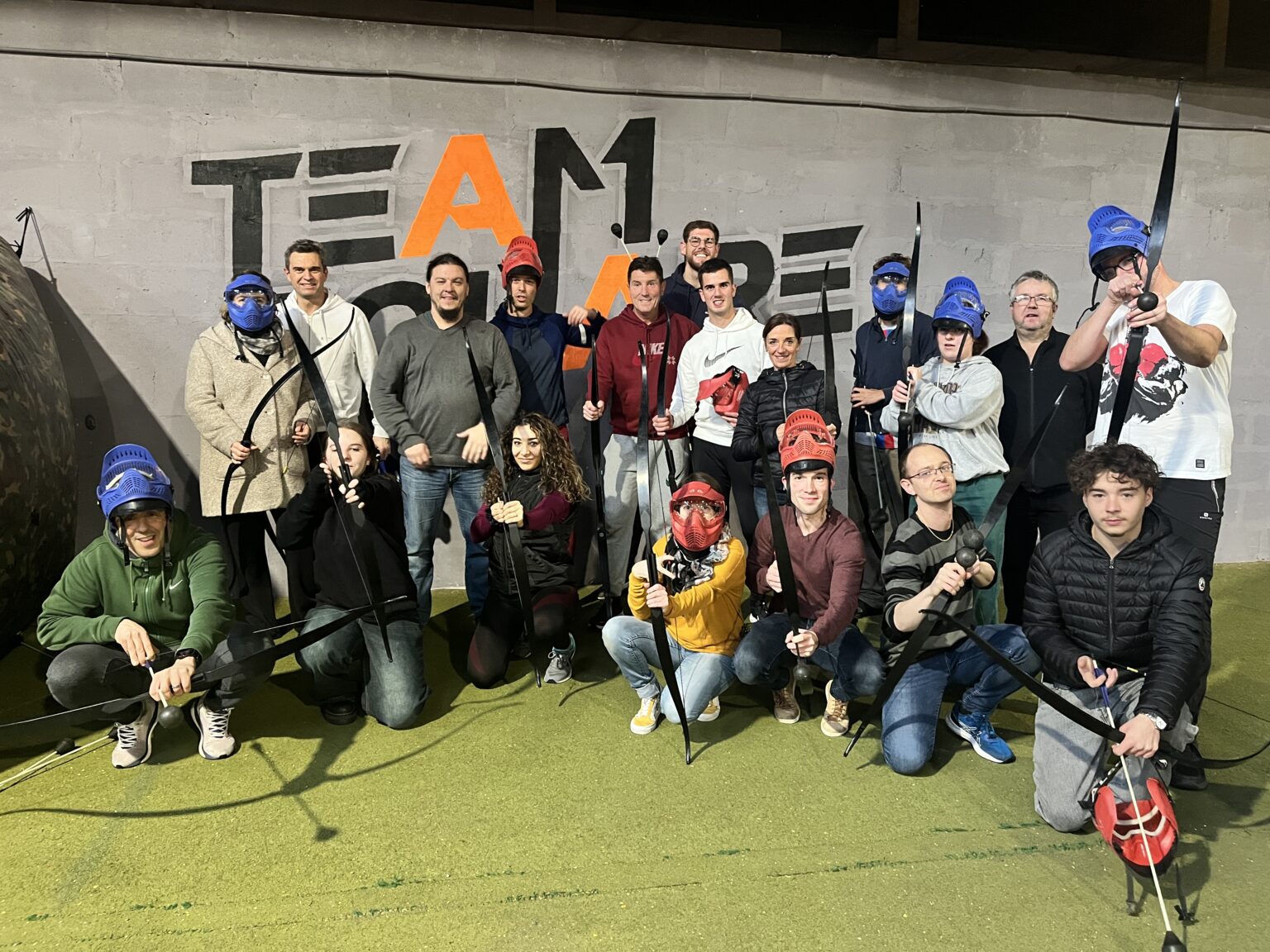 Archery tag Lille en interieur chez Team Square