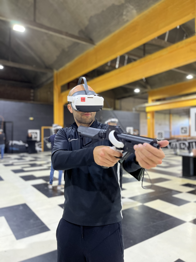 Réalité Virtuelle en formation d'équipe chez Team Square