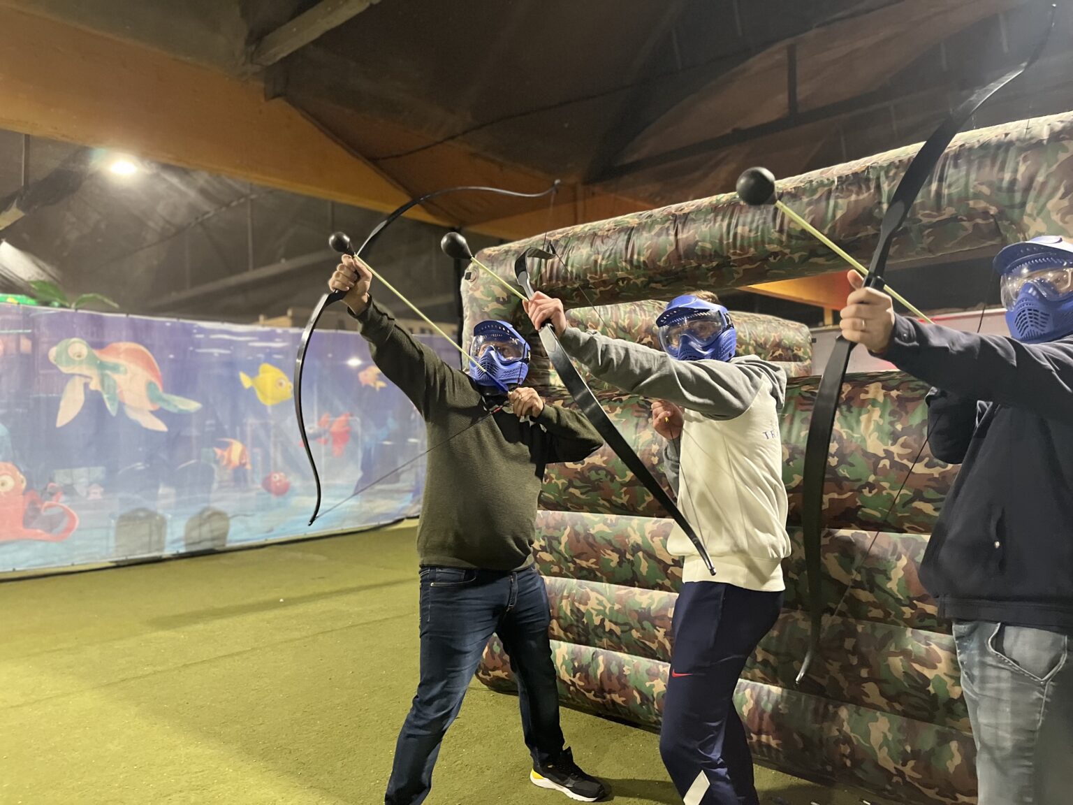 Archery tag Lille - activite de tir a l'arc en equipe