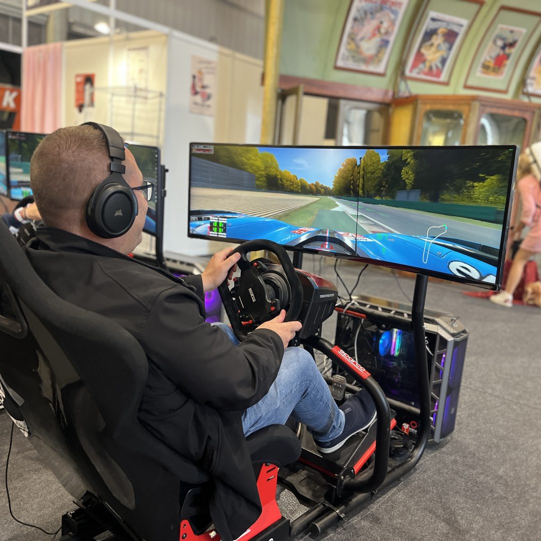 Simulateur pilotage F1 GT course automobile Team Square Henin-Beaumont