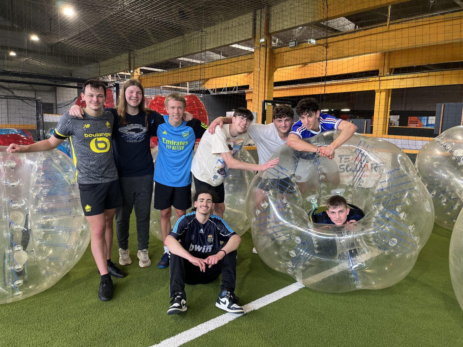 Bubble foot entre amis pres de Lille