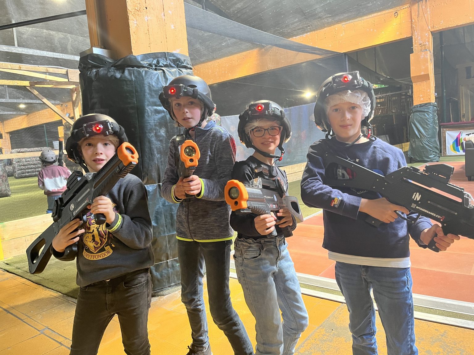 Équipement laser game professionnel INTAGER chez Team Square près de Lille
