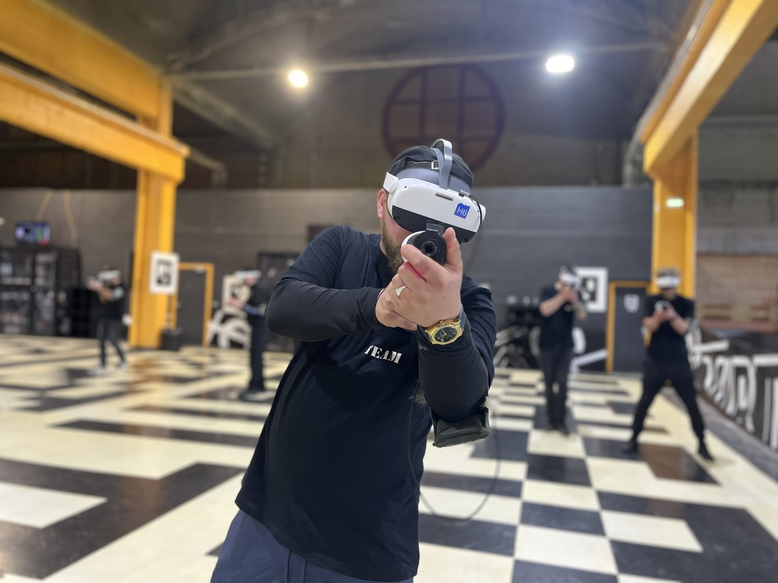 Equipement leger realite virtuelle pres de Lille chez Team Square